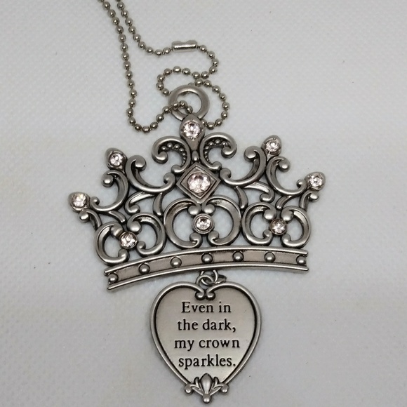 Other - My Crown Sparkles Car Charm